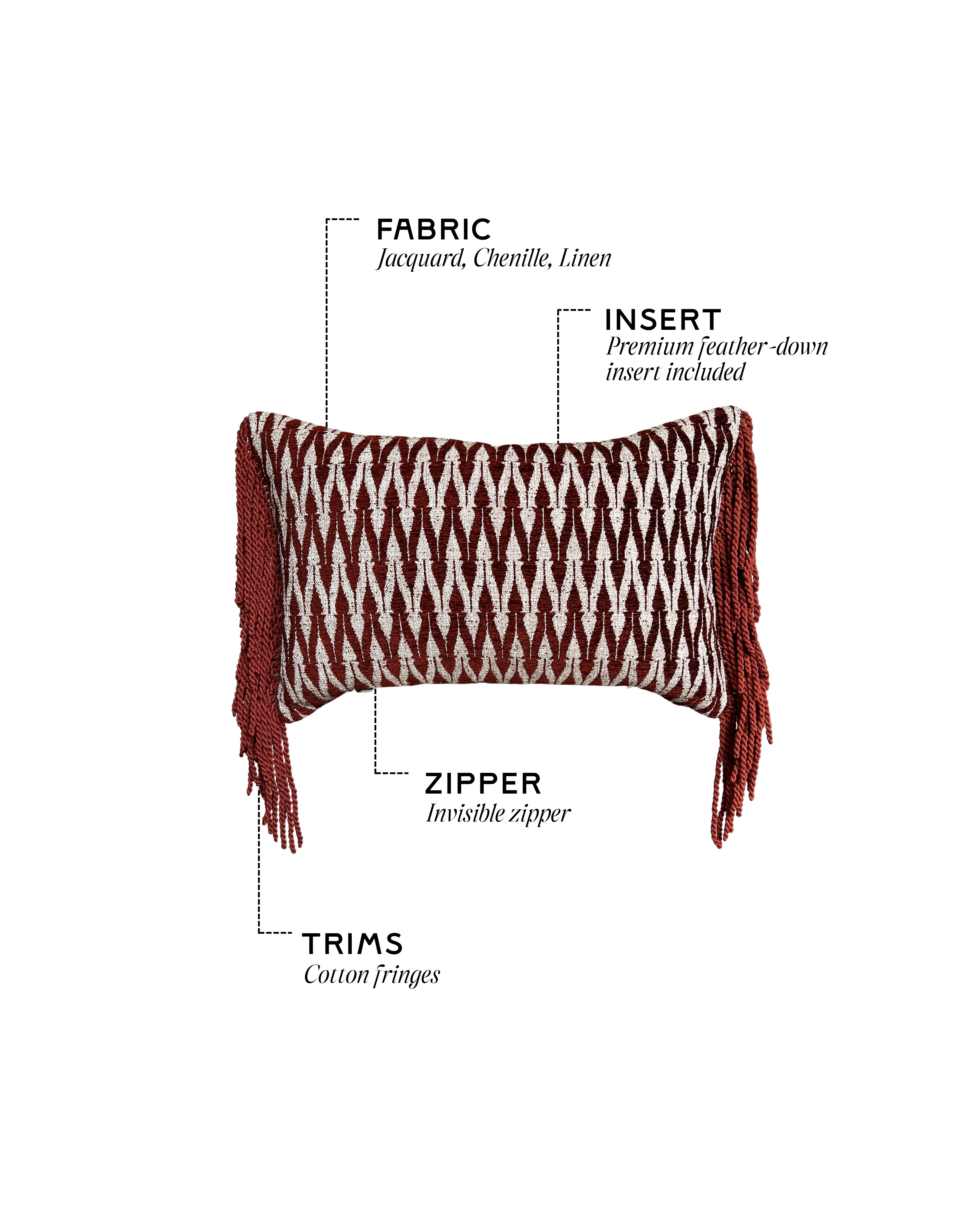 Terra Mesh Rectangle Cushion
