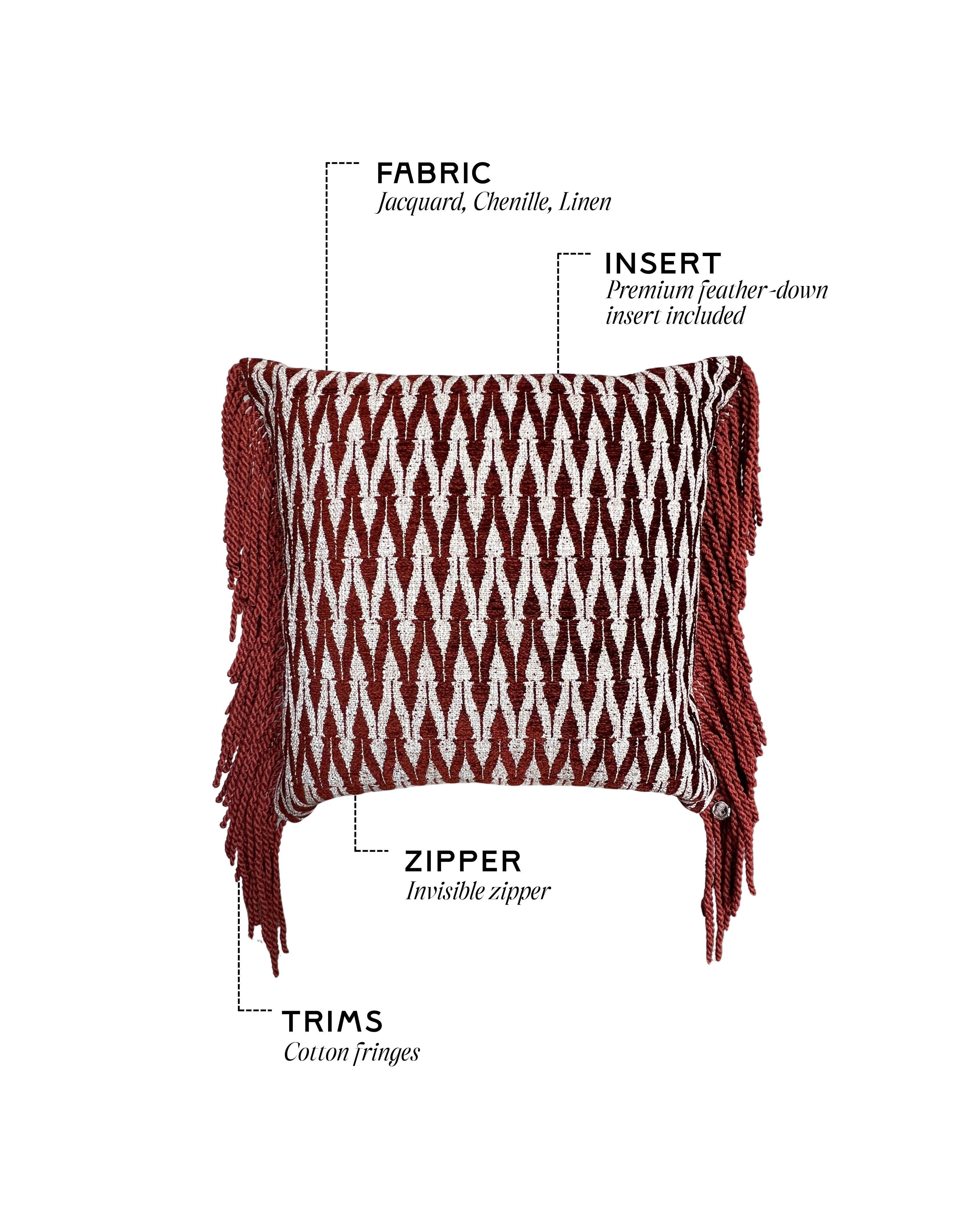 Terra Mesh Square Cushion