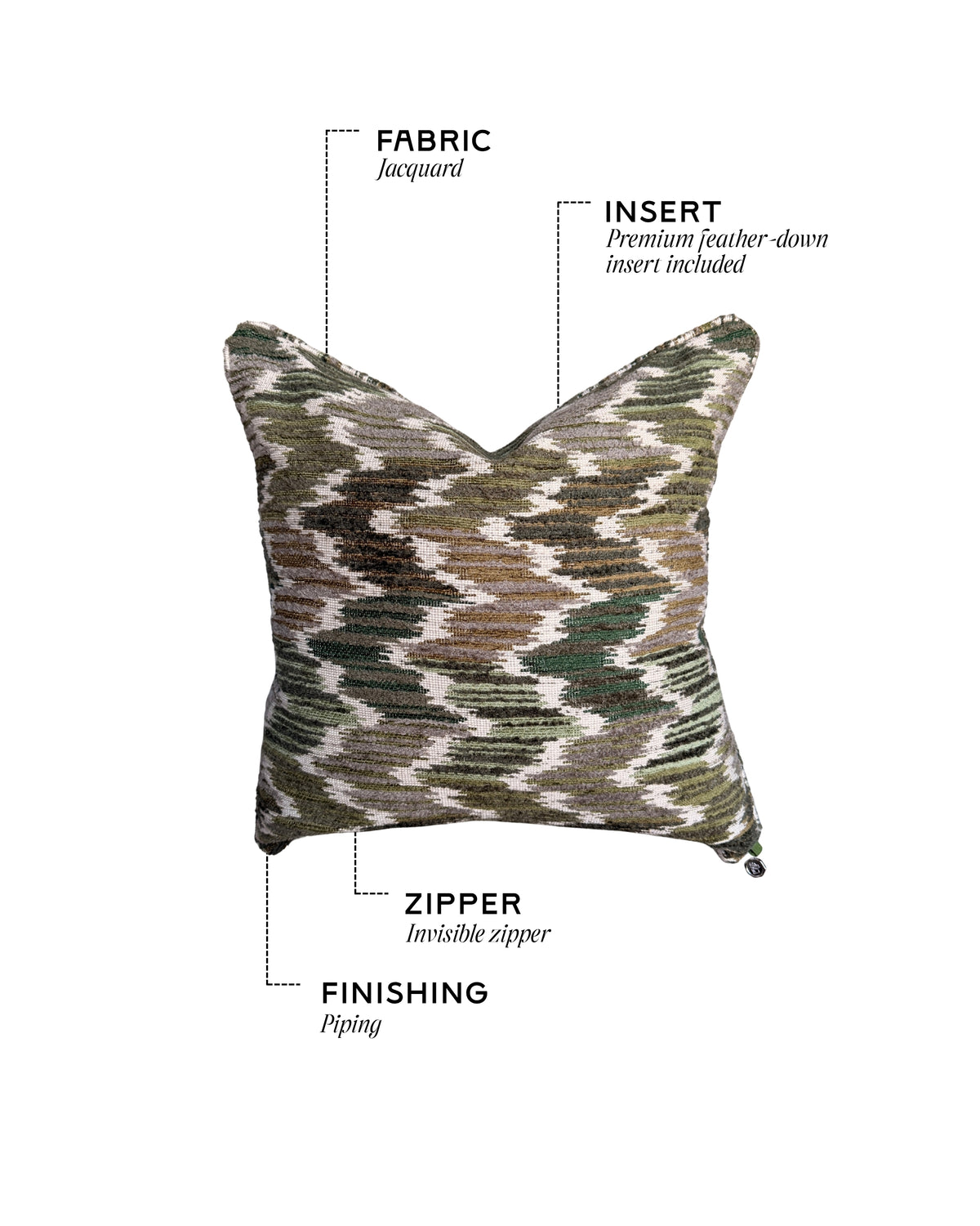 Fern Square Cushion