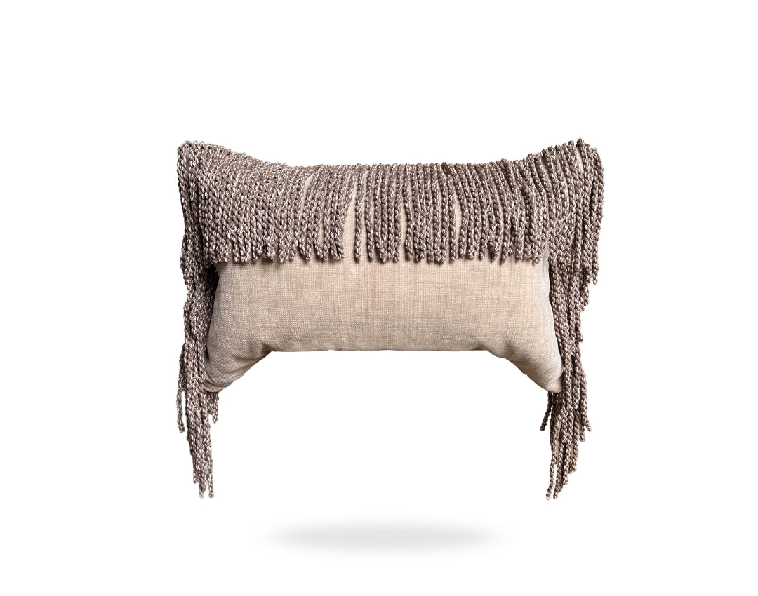 Smoked Sand Rectangle Cushion