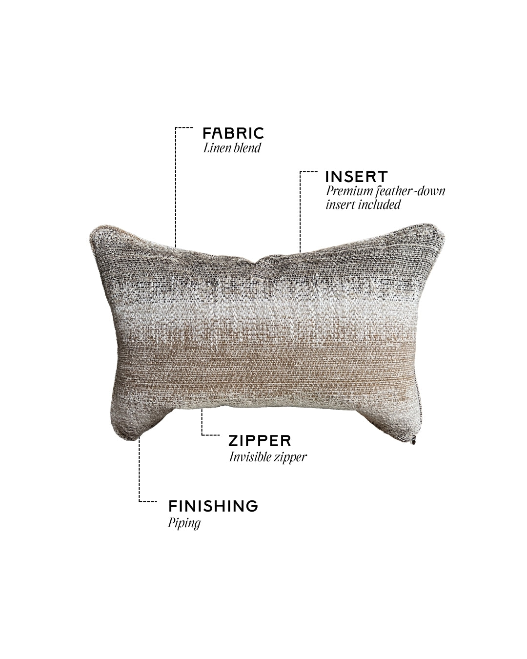 Dune Mist Rectangle Cushion