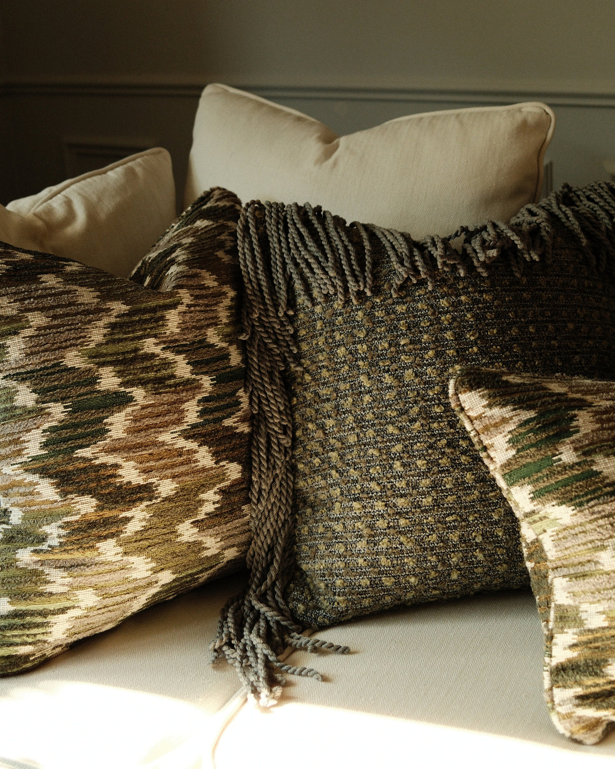 Moss Square Cushion