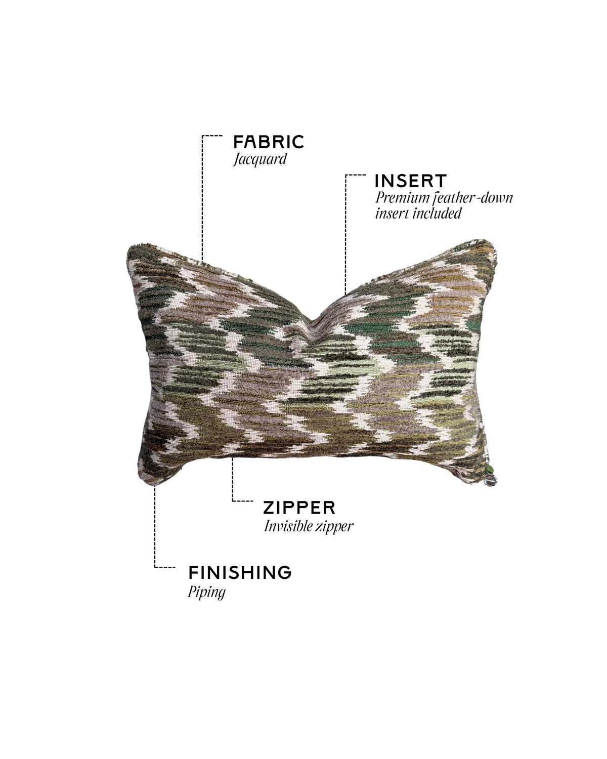 Fern Rectangle Cushion