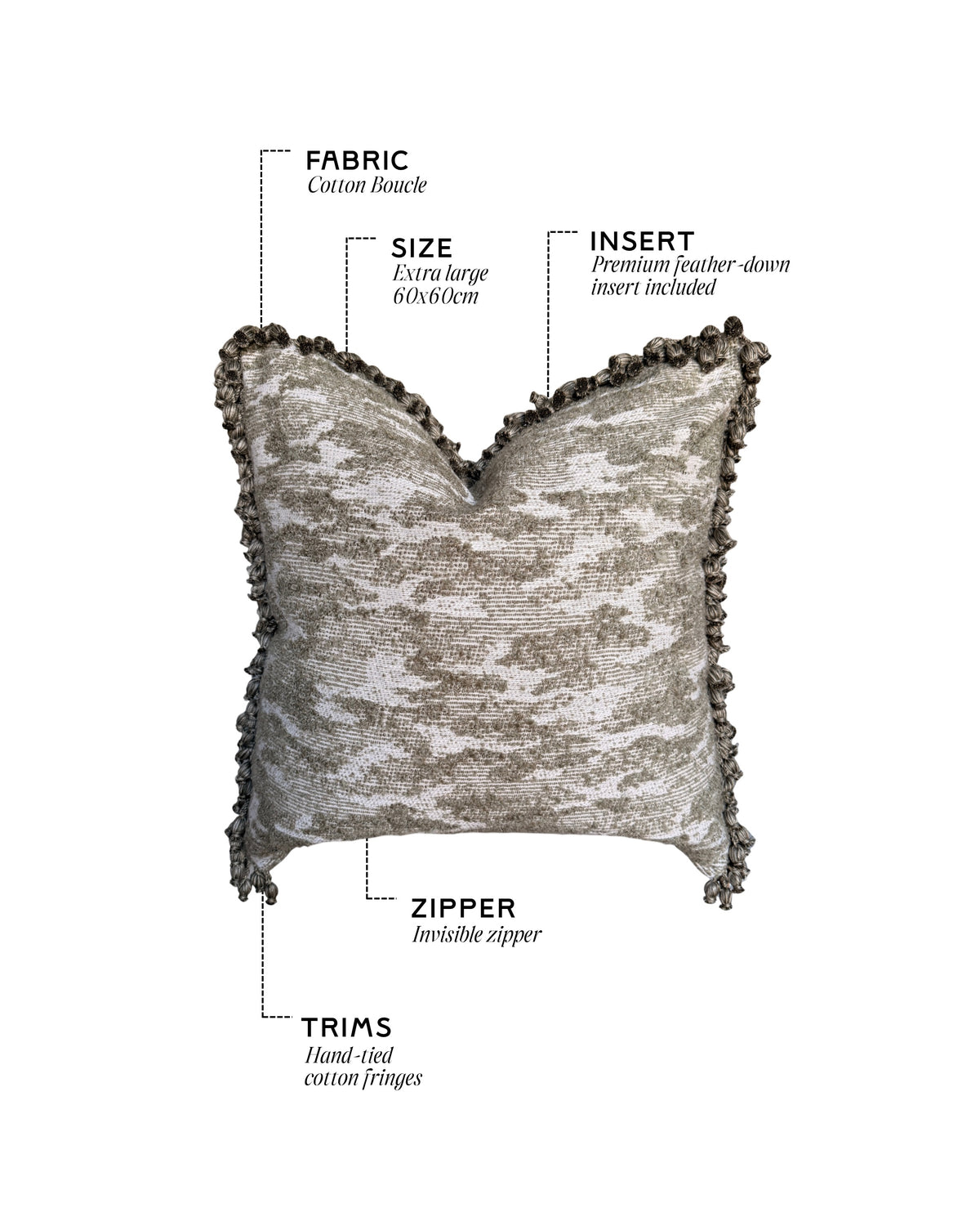 Sage XL Square Cushion